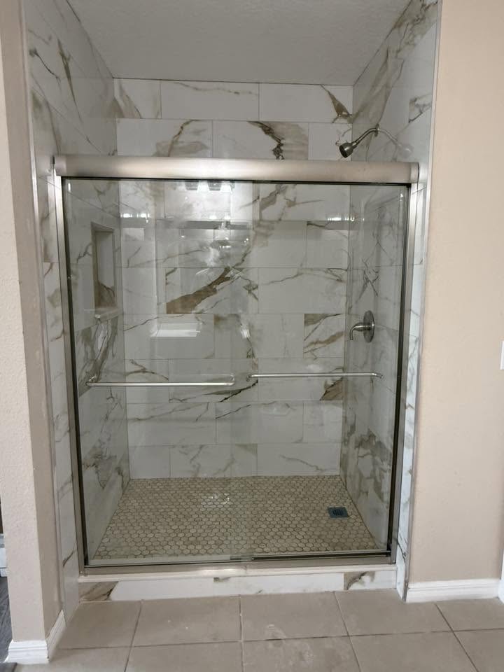 Bathroom remodel after