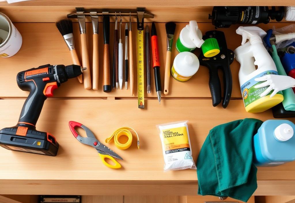 Professional tools and supplies for home improvement, lawn care, and cleaning
